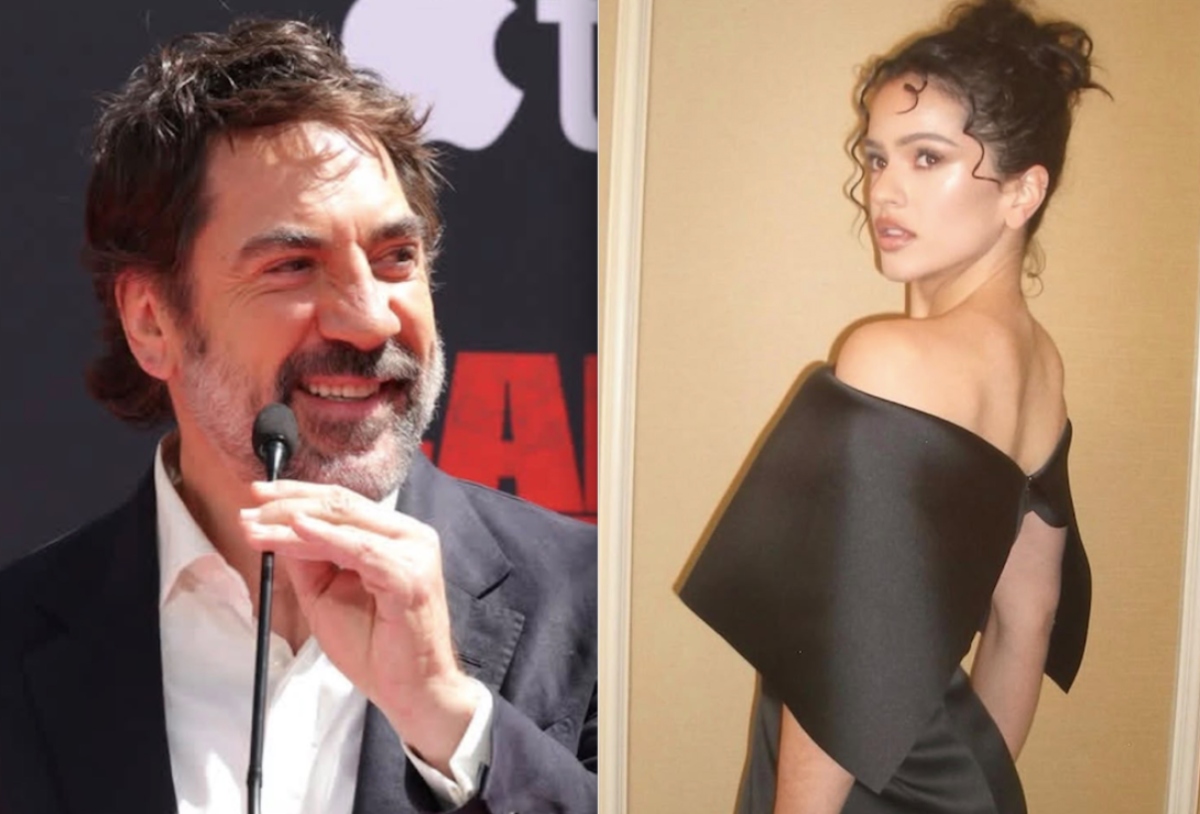Rosalía estaría por confirmar su participación en película junto a Javier Bardem