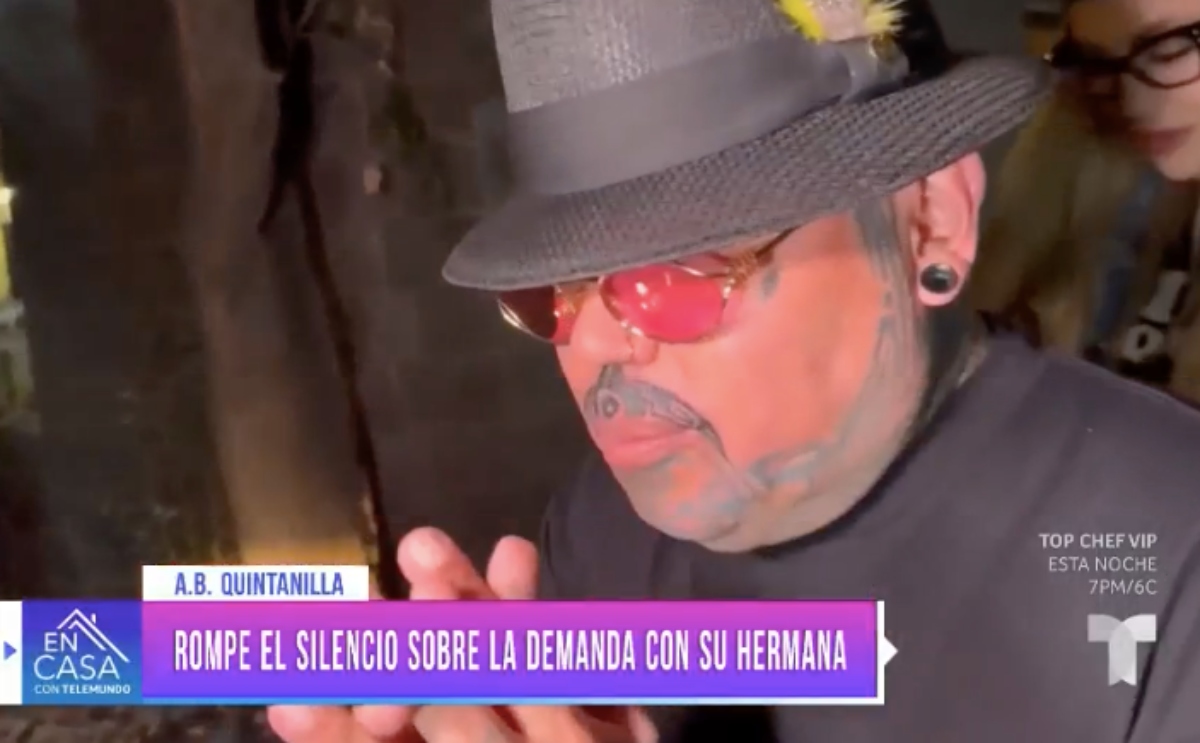 A.B. Quintanilla rompe el silencio sobre demanda millonaria Suzette