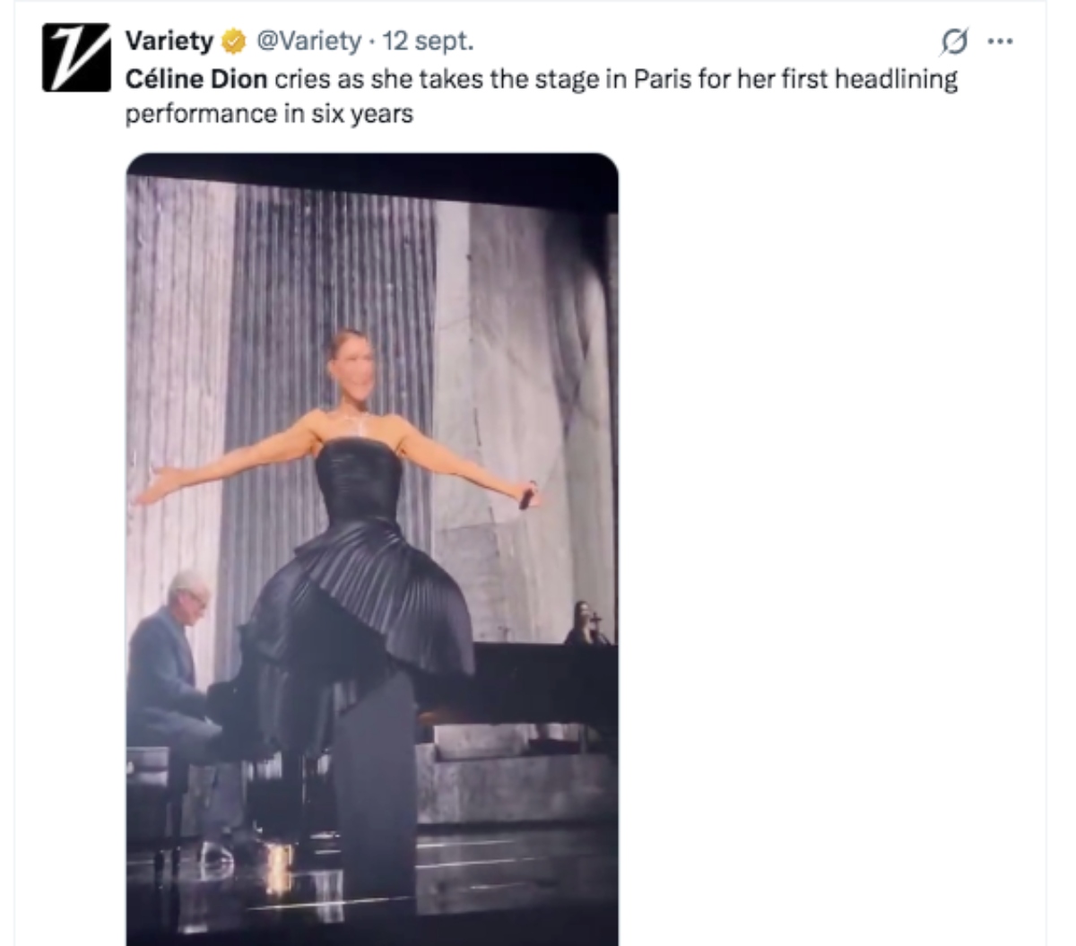 Céline Dion regresa a los escenarios en París y más empoderada que nunca