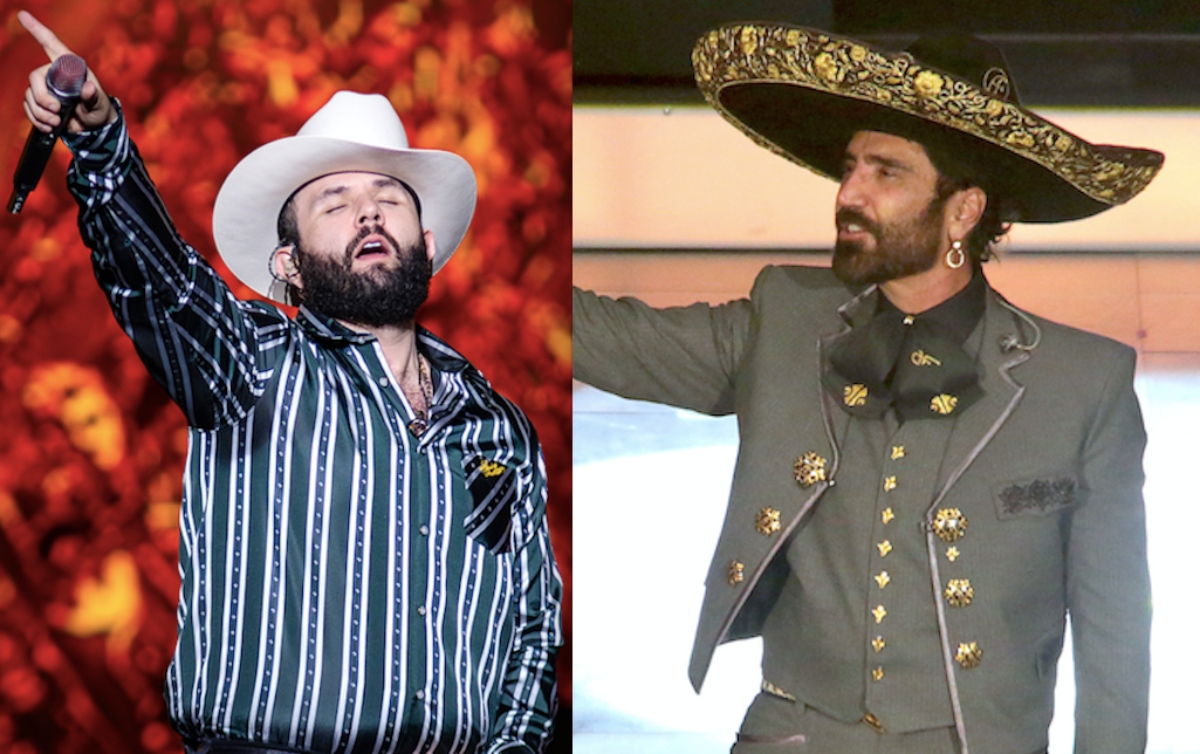 He was one of her guests in Las Vegas! Rumor has it that Alejandro Fernández stood up Carín León