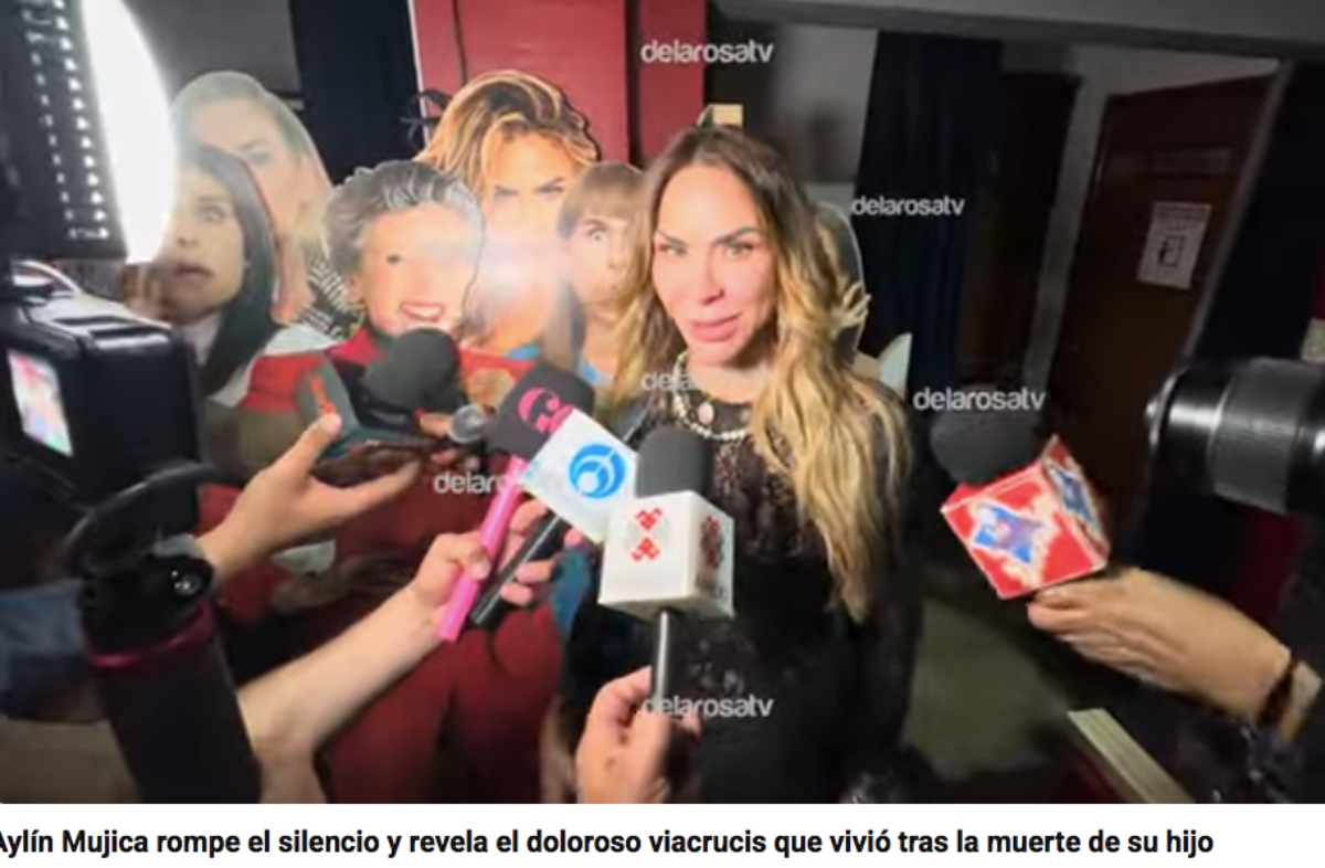 Aylín Mujica no tiene aún las cenizas de su hijo Mauro 