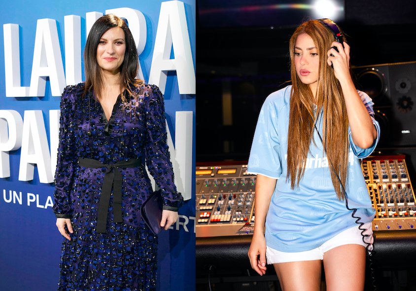 Shakira invita a Laura Pausini a cantar ‘Antología’ en su concierto
