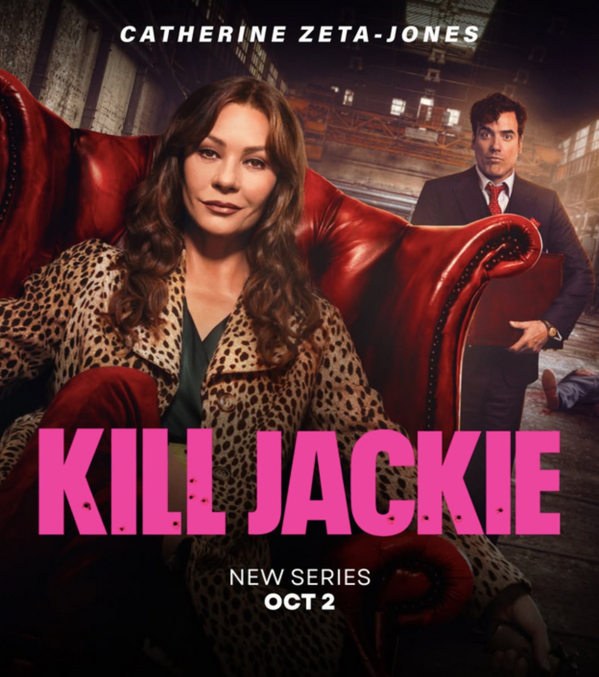 Catherine Zeta-Jones presenta su nueva serie 'Kill Jackie'