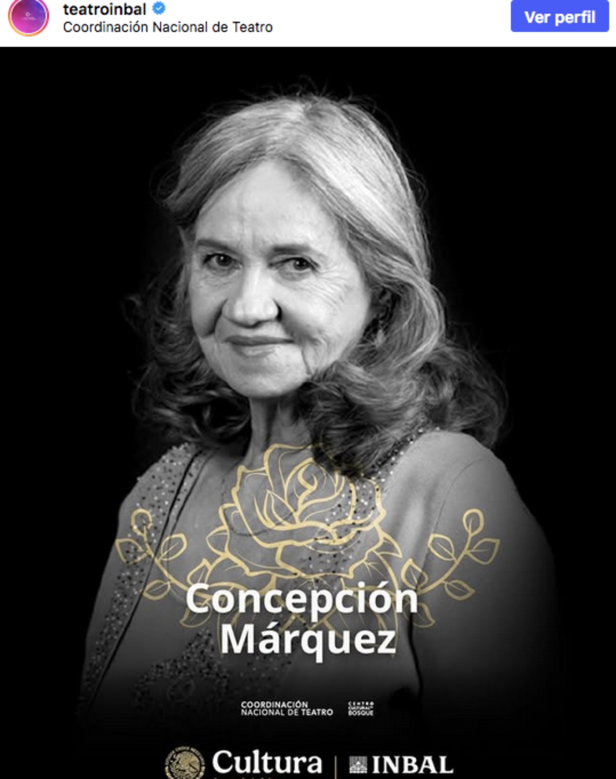 Muere la legendaria actriz de televisión y cine Concepción Márquez