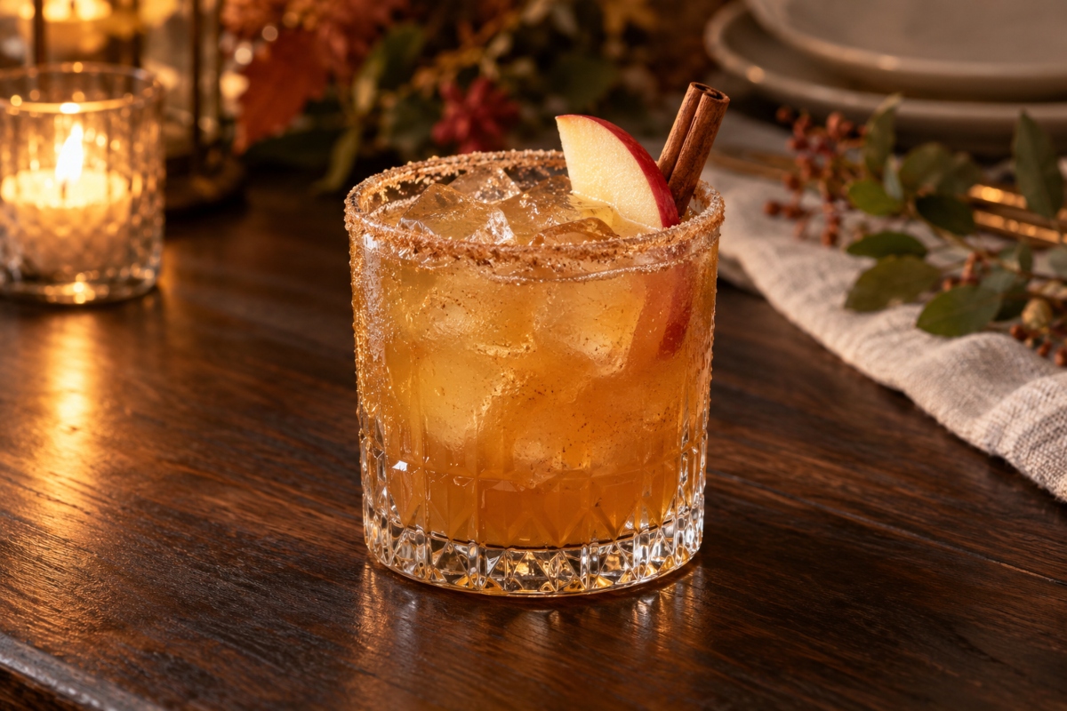 Margarita de sidra de manzana, cócteles virales de otoño, cócteles virales, otoño, cócteles de otoño, Lifestyle, Nueva Onda