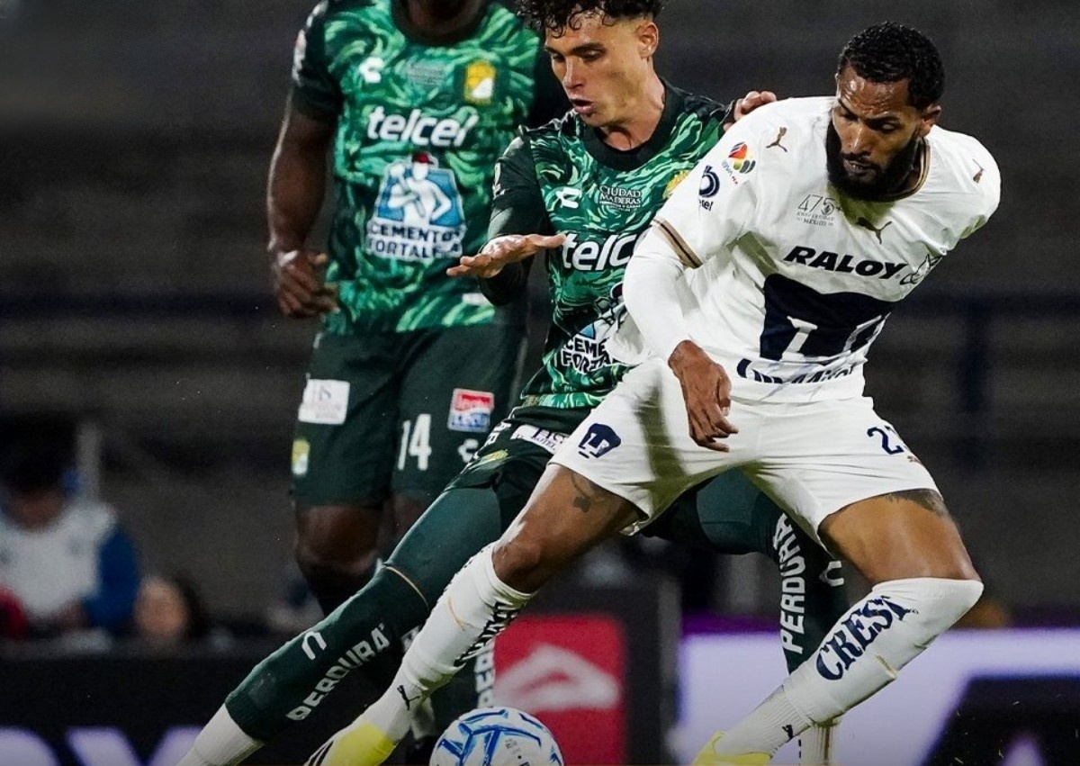 Pumas vence al León: Pedro Vite firma un golazo y dispara a los universitarios en la tabla
