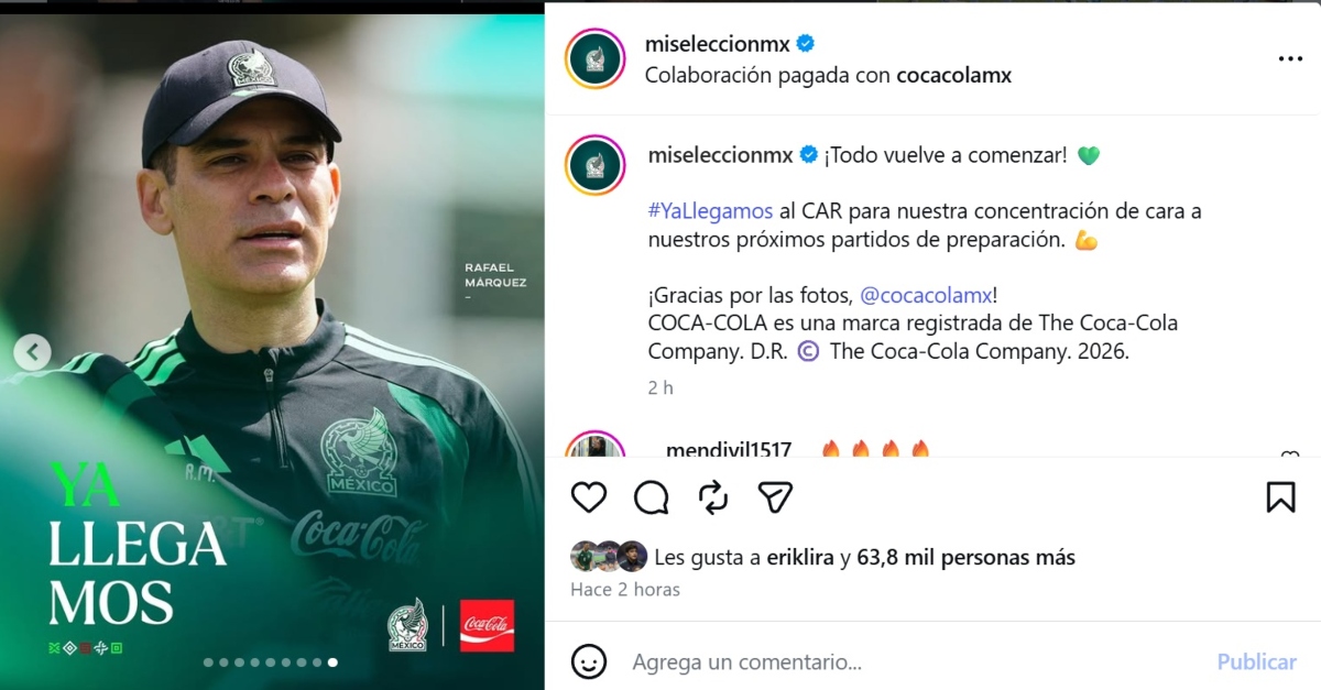 Rafael Márquez dirige su primer entrenamiento