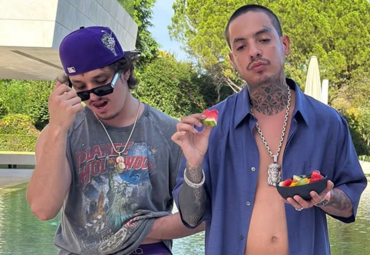 ¿Llegaron borrachos? Natanael Cano y Gabito Ballesteros causan indignación en Premios Juventud