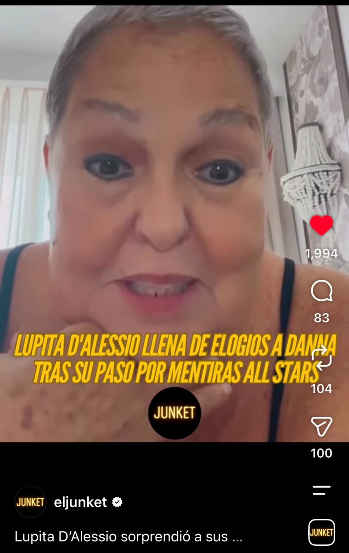 Lupita D'Alessio le manda importante mensaje a Danna