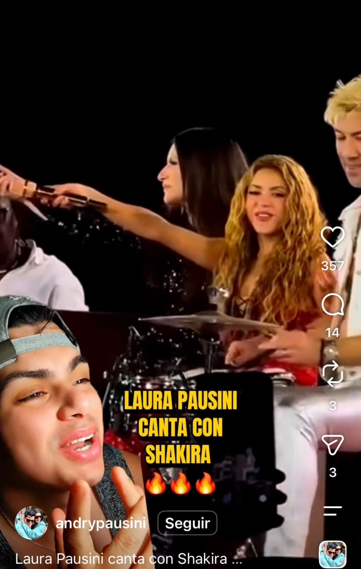 Shakira invita a Laura Pausini a cantar 'Antología' en su concierto