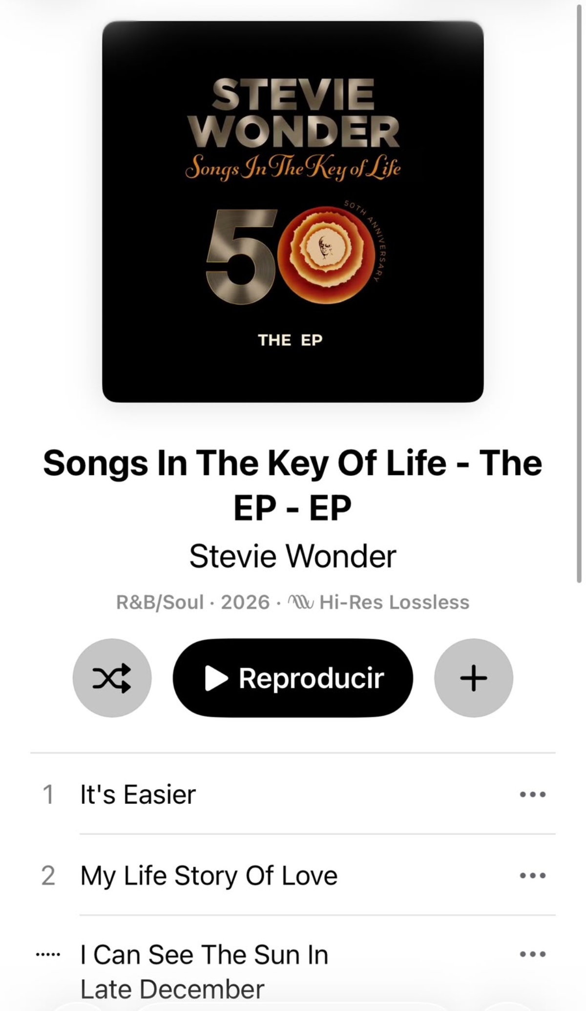 Stevie Wonder presenta de sorpresa un miniálbum con cuatro nuevas canciones