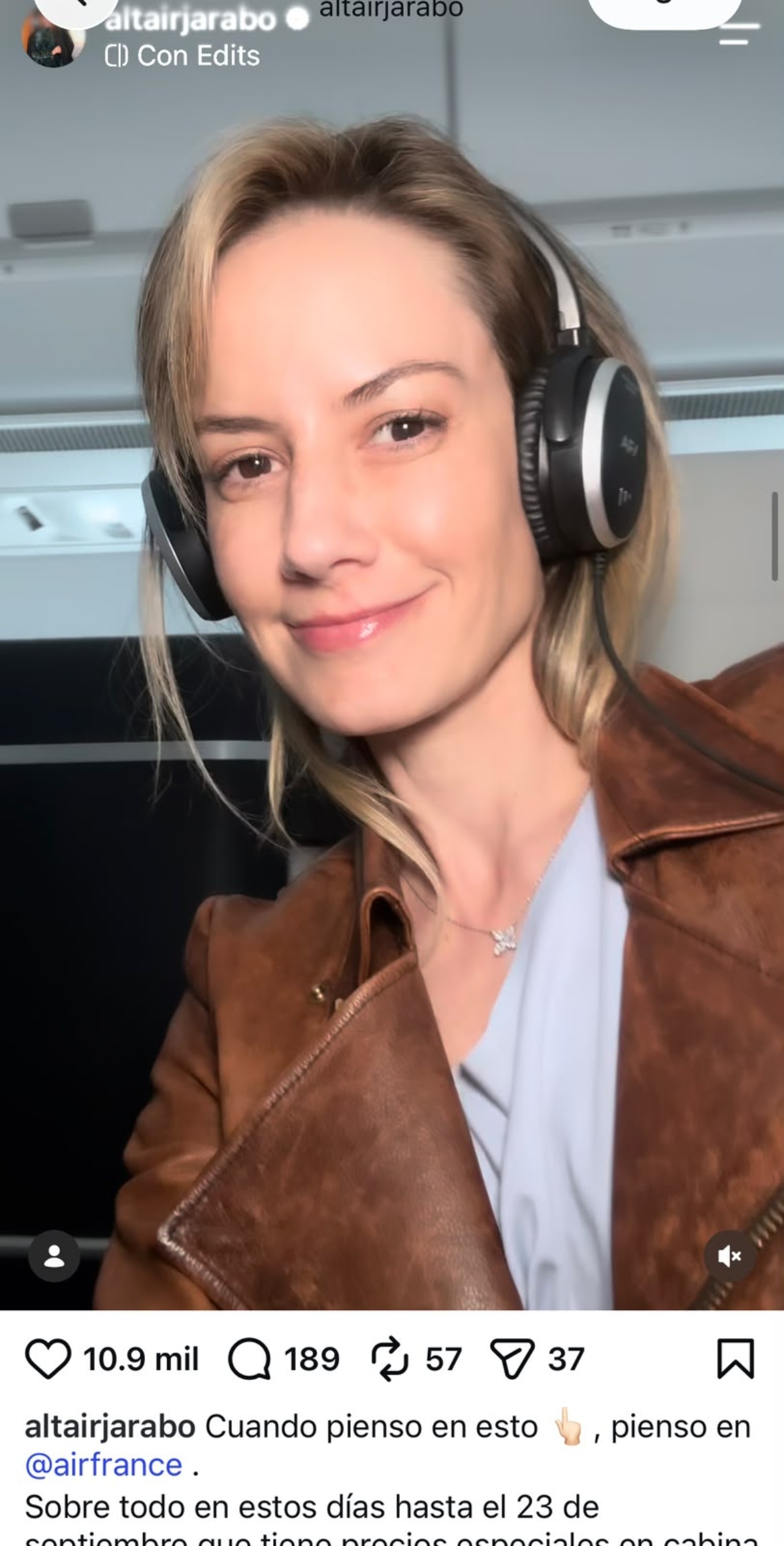 La actriz Altair Jarabo rompe el silencio tras el accidente en el que murió su hijastra