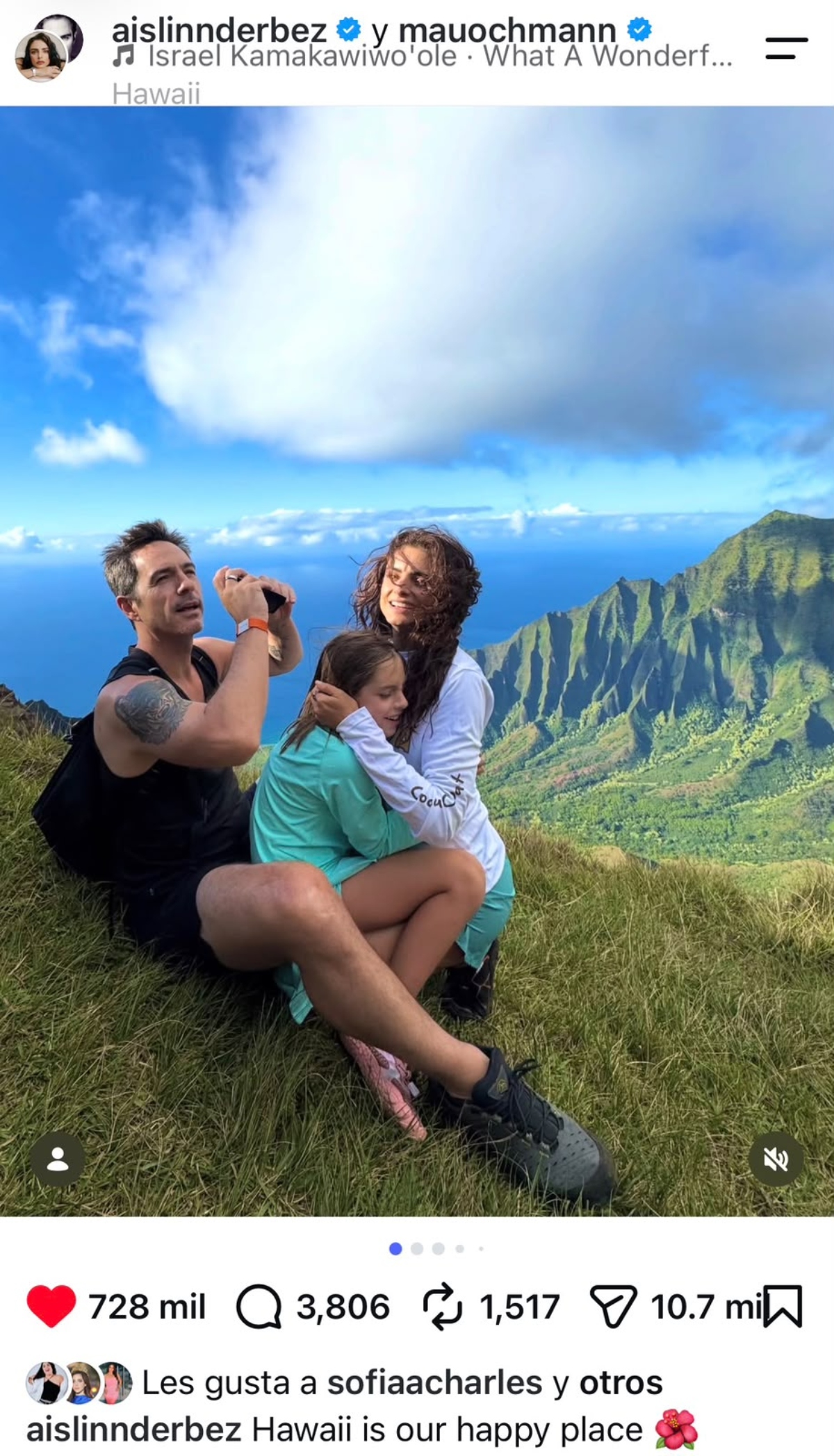  Aislinn Derbez y Mauricio Ochmann aparecen de viaje juntos 