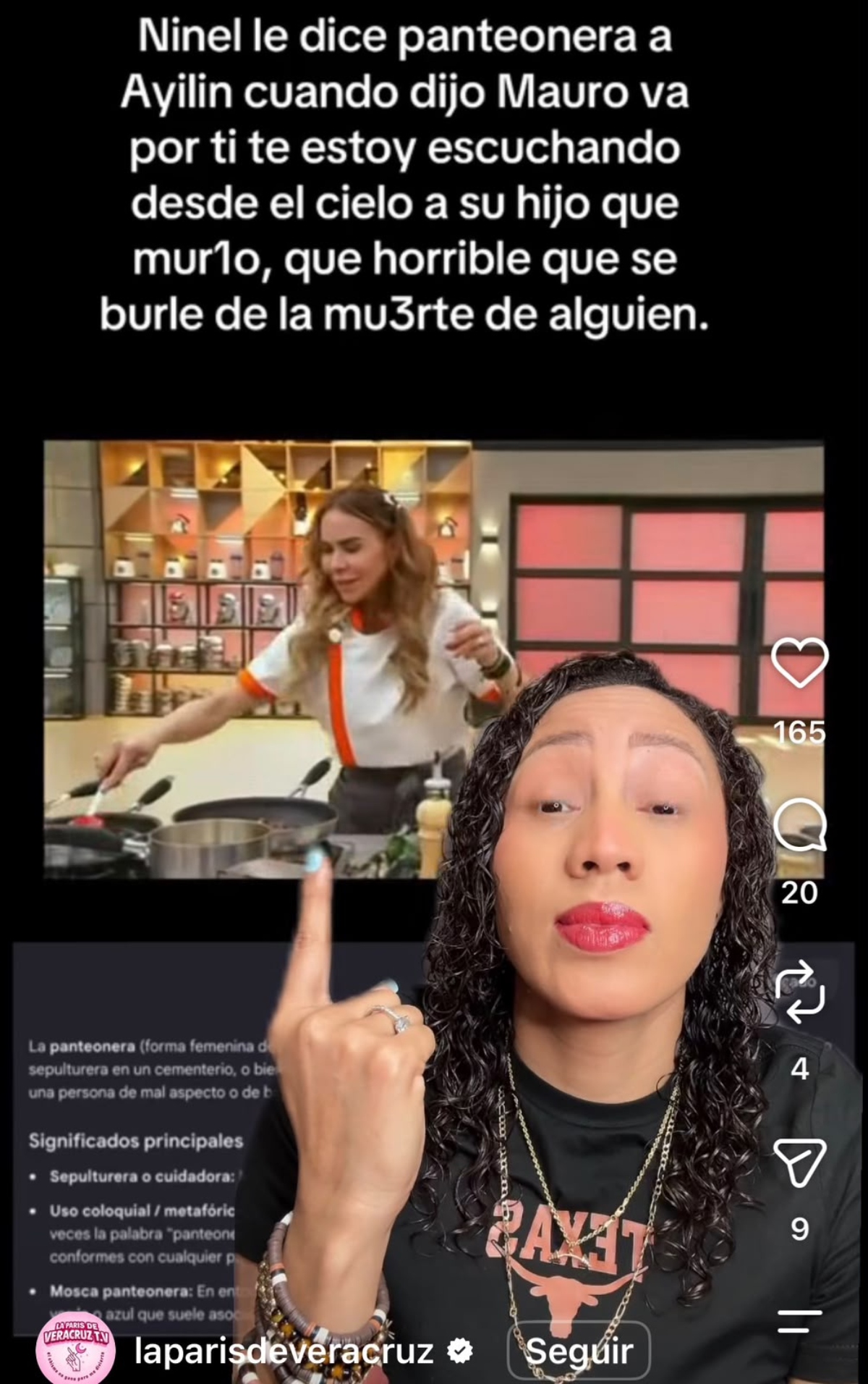 Ninel Conde critica a Aylín Mujica al dedicar mensaje a su hijo