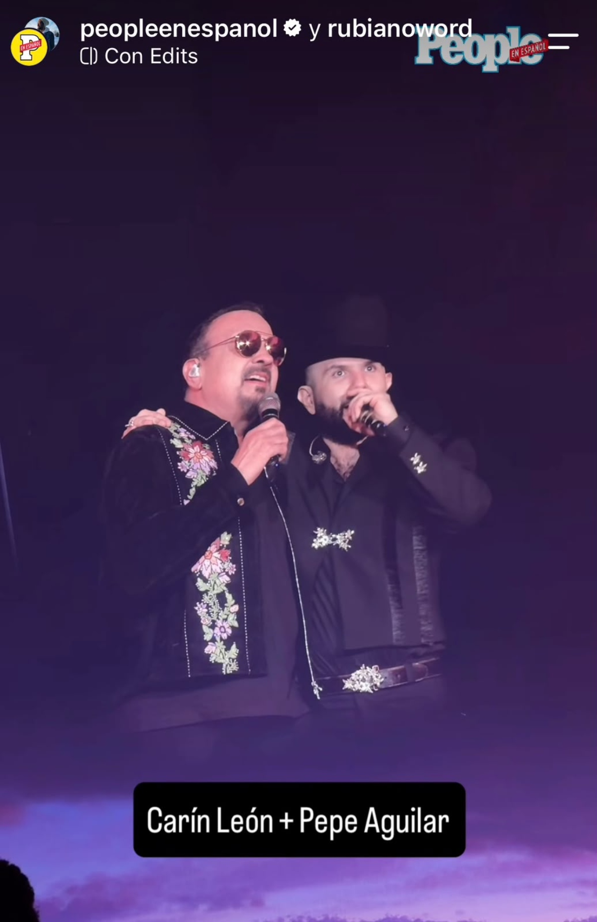 Carin León regresa puntual a 'La Esfera' y con Pepe Aguilar