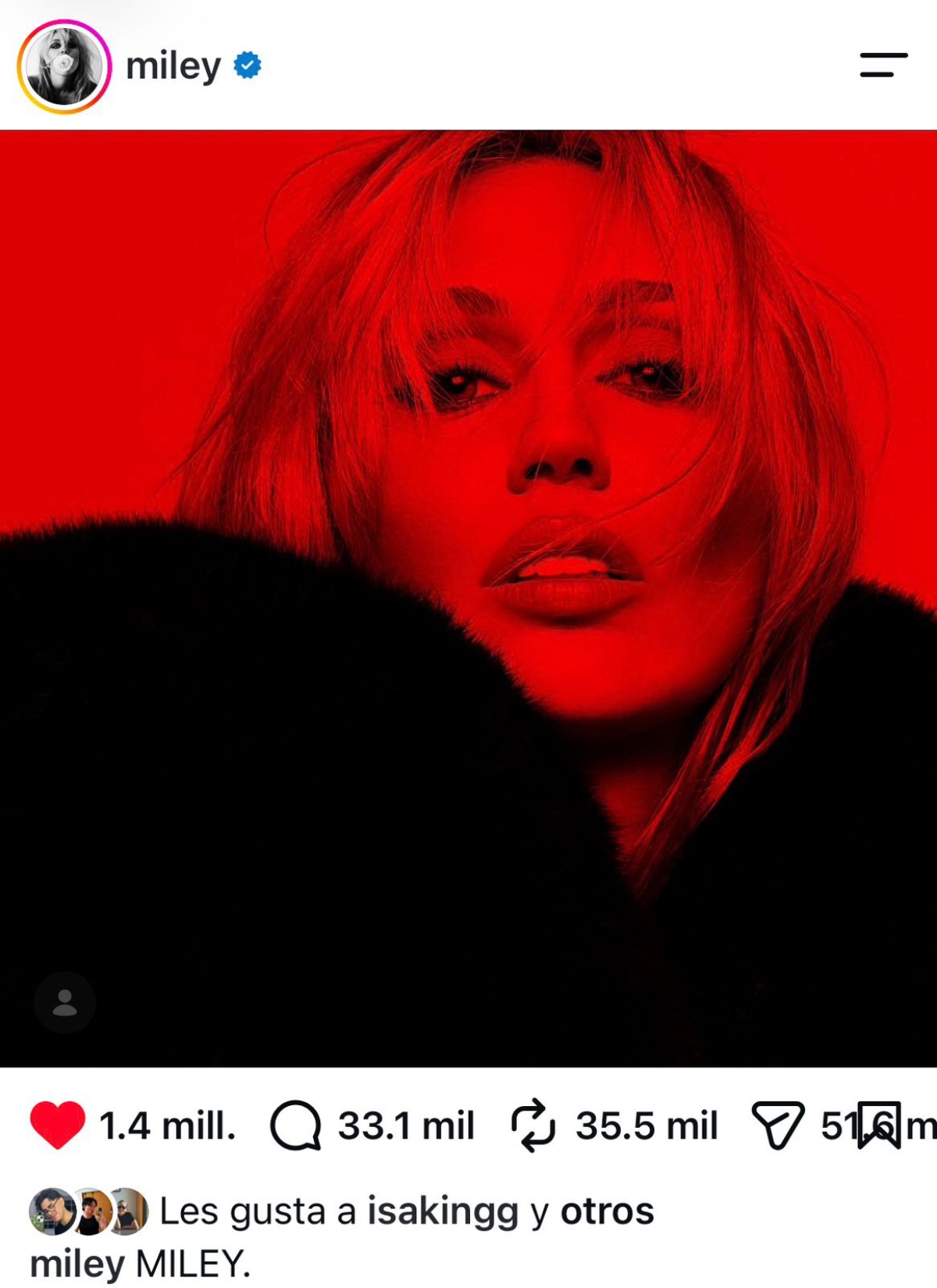 Miley Cyrus se quita el apellido y anuncia su nuevo álbum