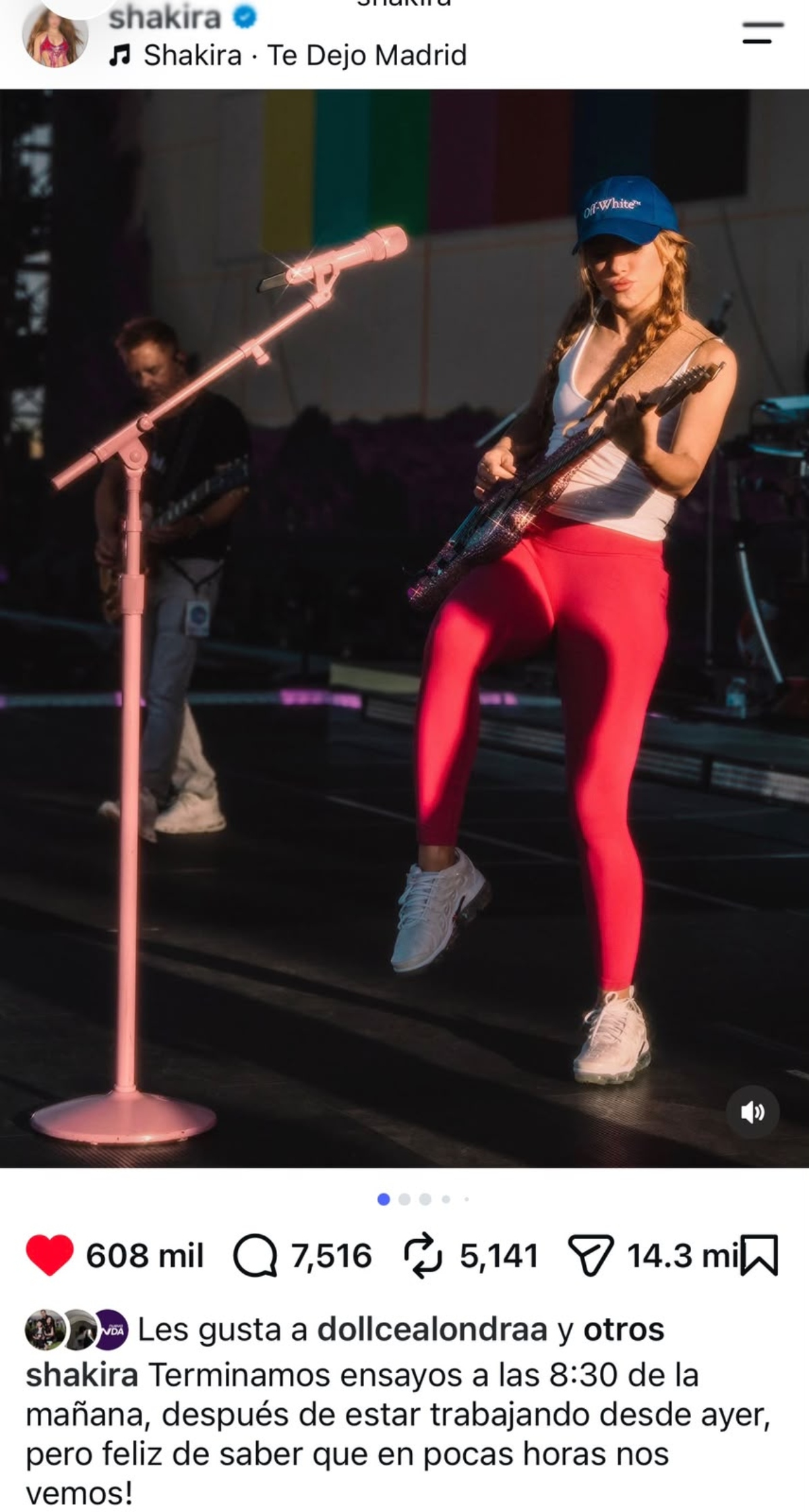Shakira arranca sus últimos shows de 'Las Mujeres Ya No Lloran'