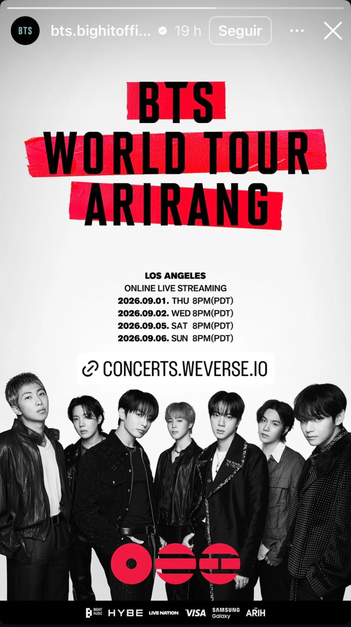 BTS deja sin aliento a miles de fans últimos conciertos por EEUU