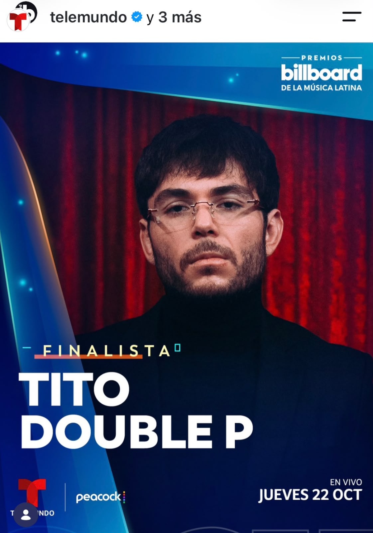 Peso Pluma Tito Doble P y Fuerza Regida lista finalistas Premios Billboard