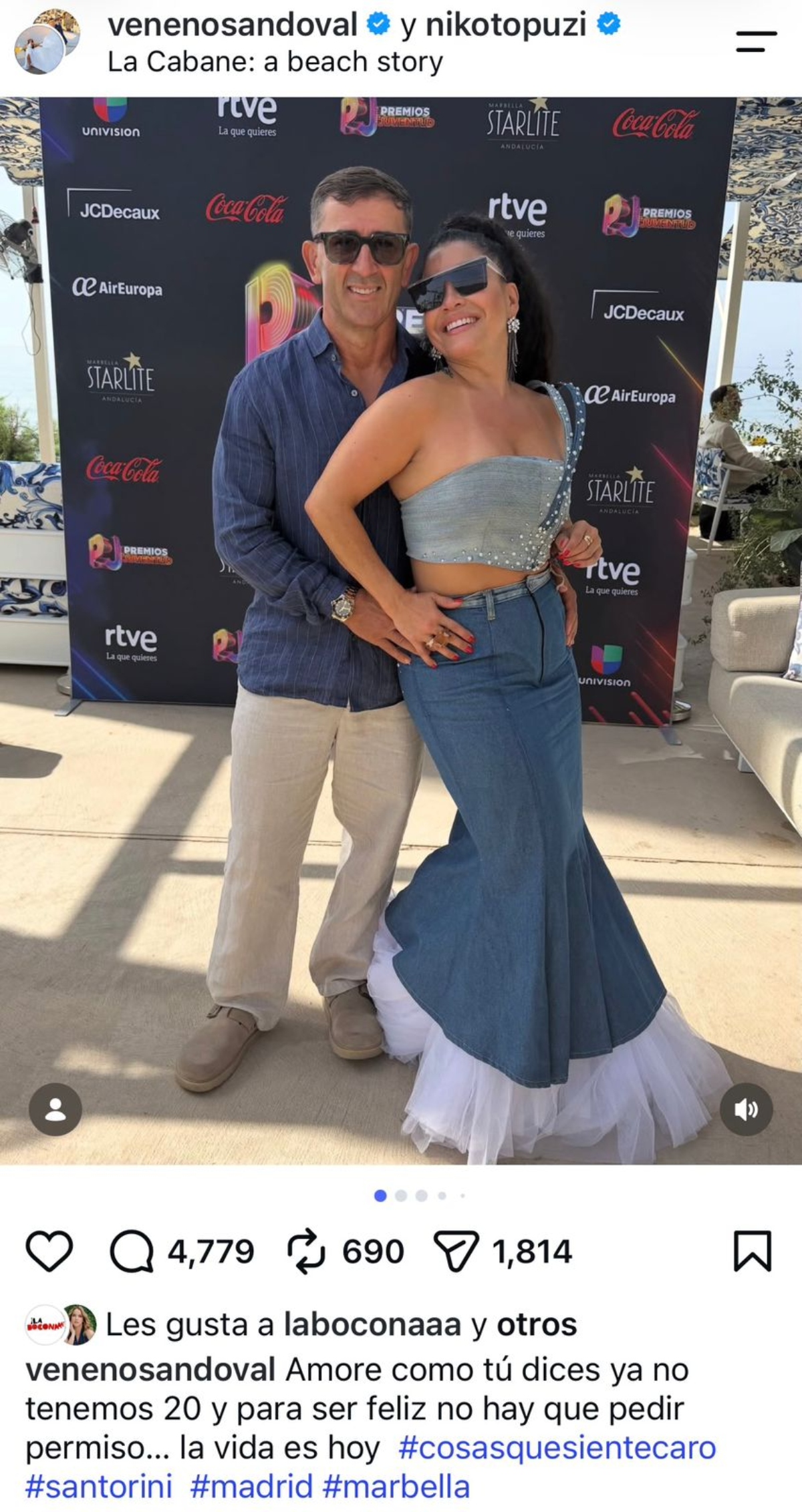 Carolina Sandoval por fin presenta a su nuevo novio