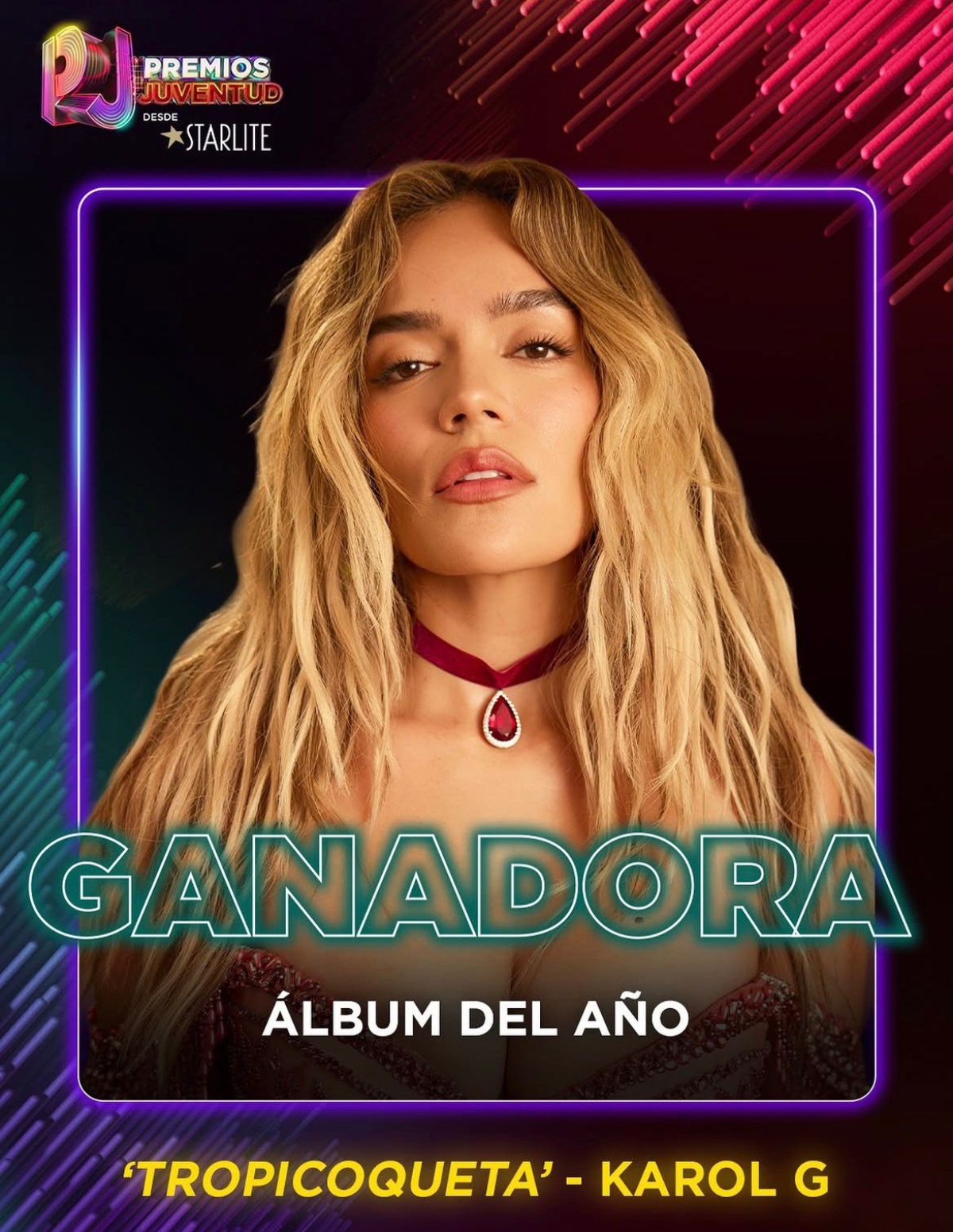 Premios Juventud 2026 triunfa: Shakira, Karol G, Bad Bunny, Aitana y más artistas son los ganadores