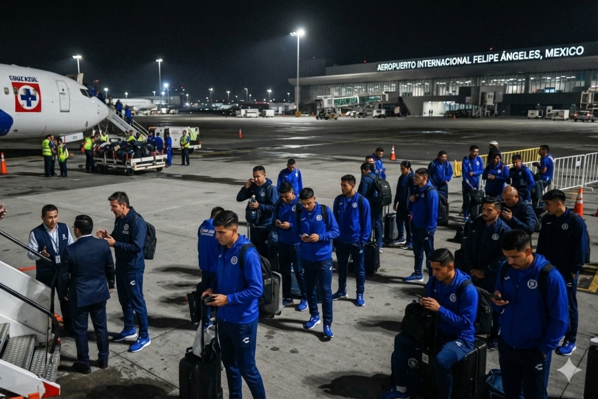 Cruz Azul queda varado antes de enfrentar a Messi: un problema con su avión complica la final en Miami