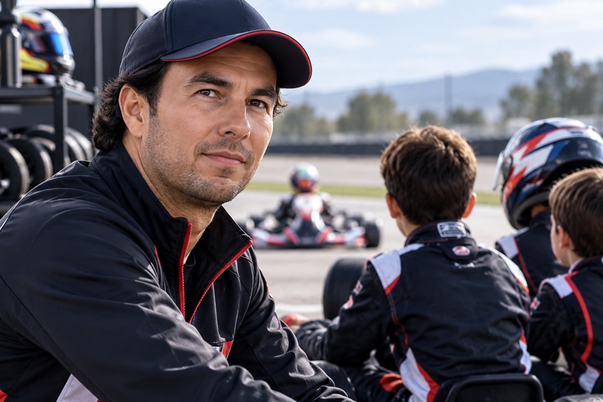 Checo Pérez ya prepara su legado: quiere crear una academia para formar a los futuros pilotos
