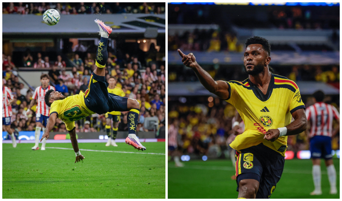 Chilena de Miguel Borja enciende el Clásico y salva al América ante Chivas