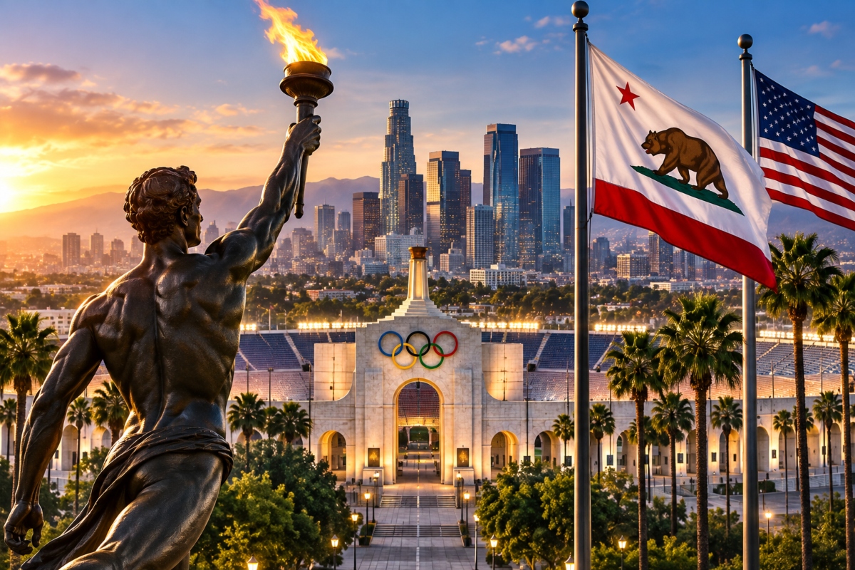 California acelera rumbo a Los Ángeles 2028: nuevas leyes, millones en inversión y miles de empleos en juego