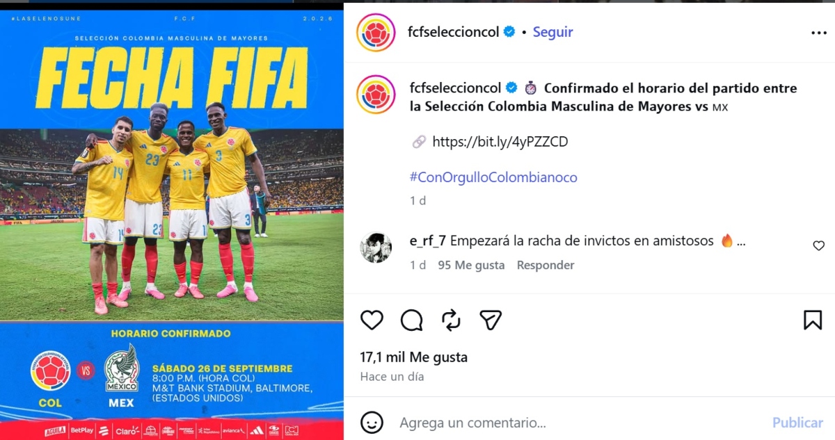 Mexico vs. Colombia: Schedule and Head-to-Head Record