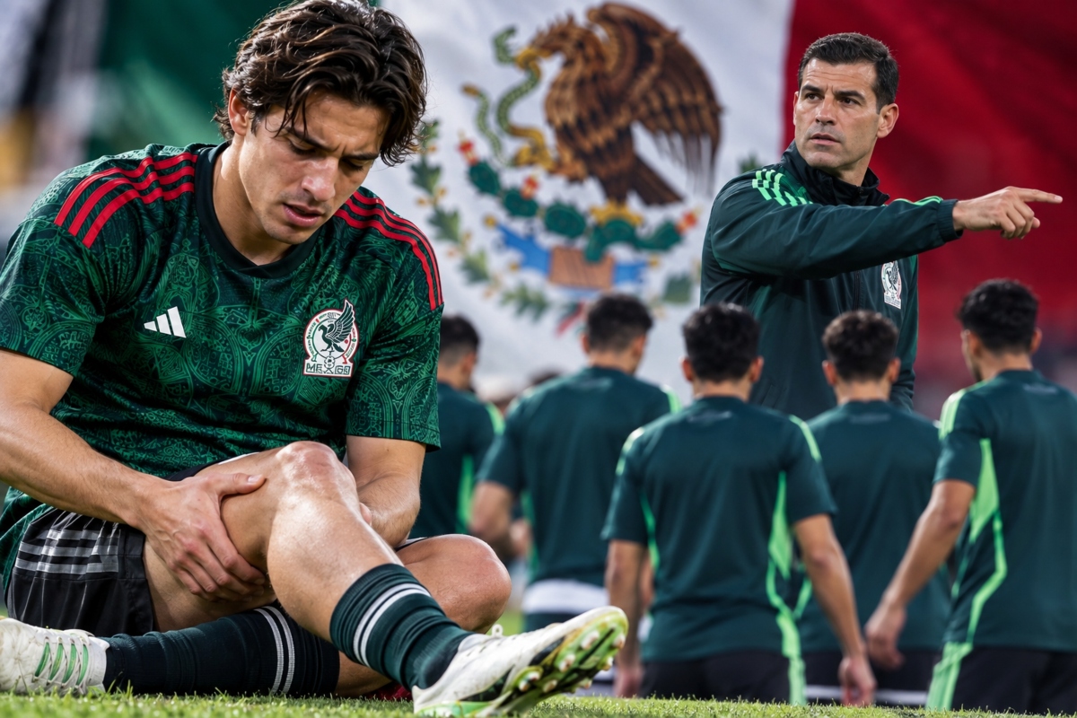 Alan Cervantes causa baja del Tri y Rafael Márquez mueve sus piezas antes de debutar ante Colombia