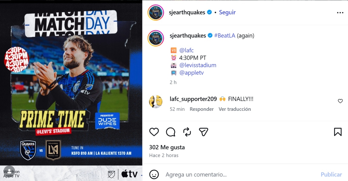 San Jose Earthquakes LAFC