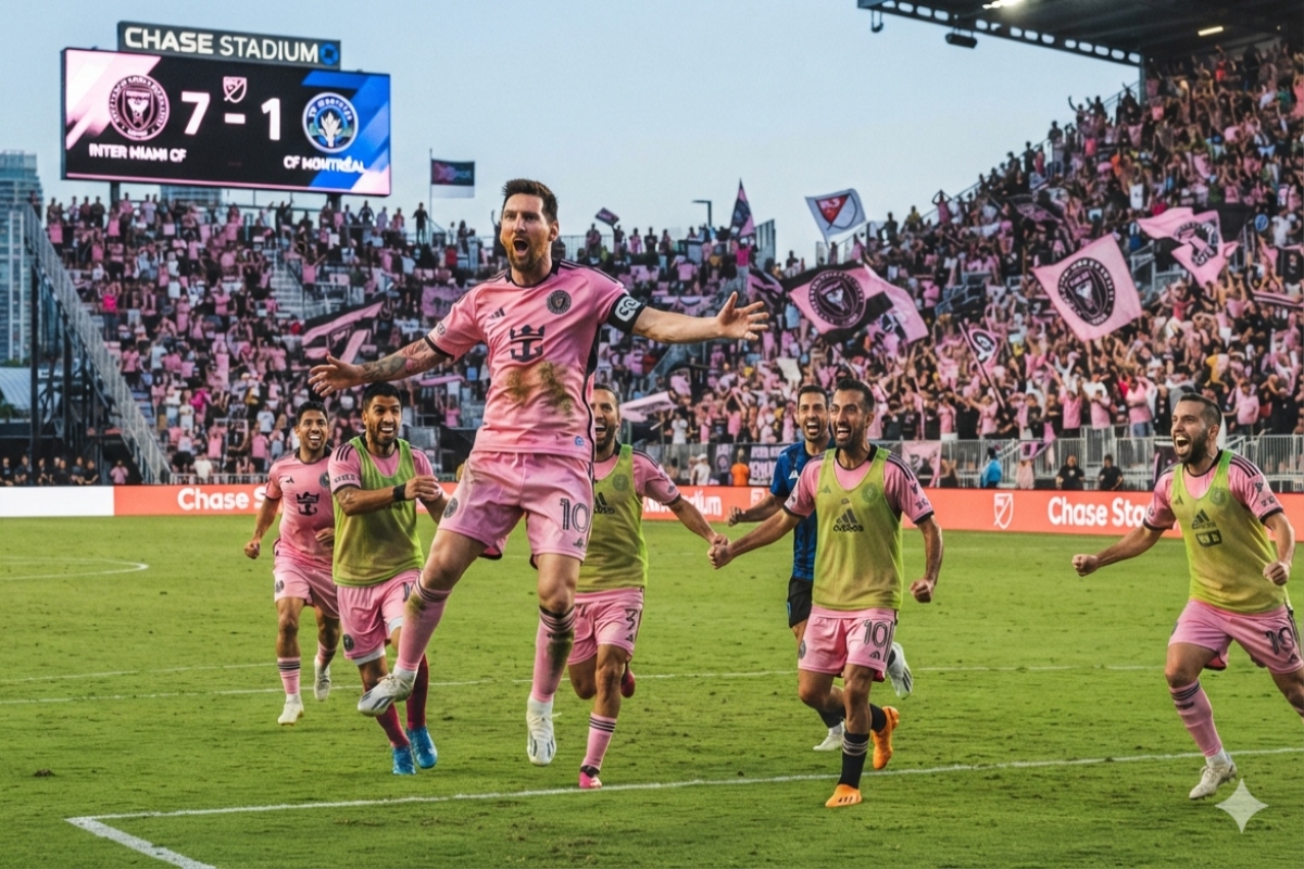 Messi desata una fiesta de estrellas en la MLS: póker histórico y un Equipo de la Jornada repleto de figuras