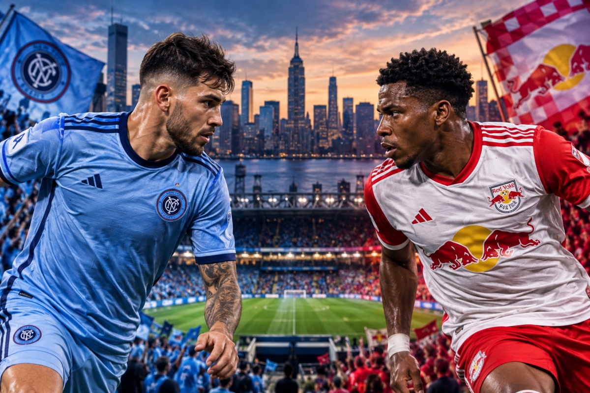 Hudson River Derby al rojo vivo: NYCFC y Red Bulls se juegan mucho más que el orgullo de Nueva York