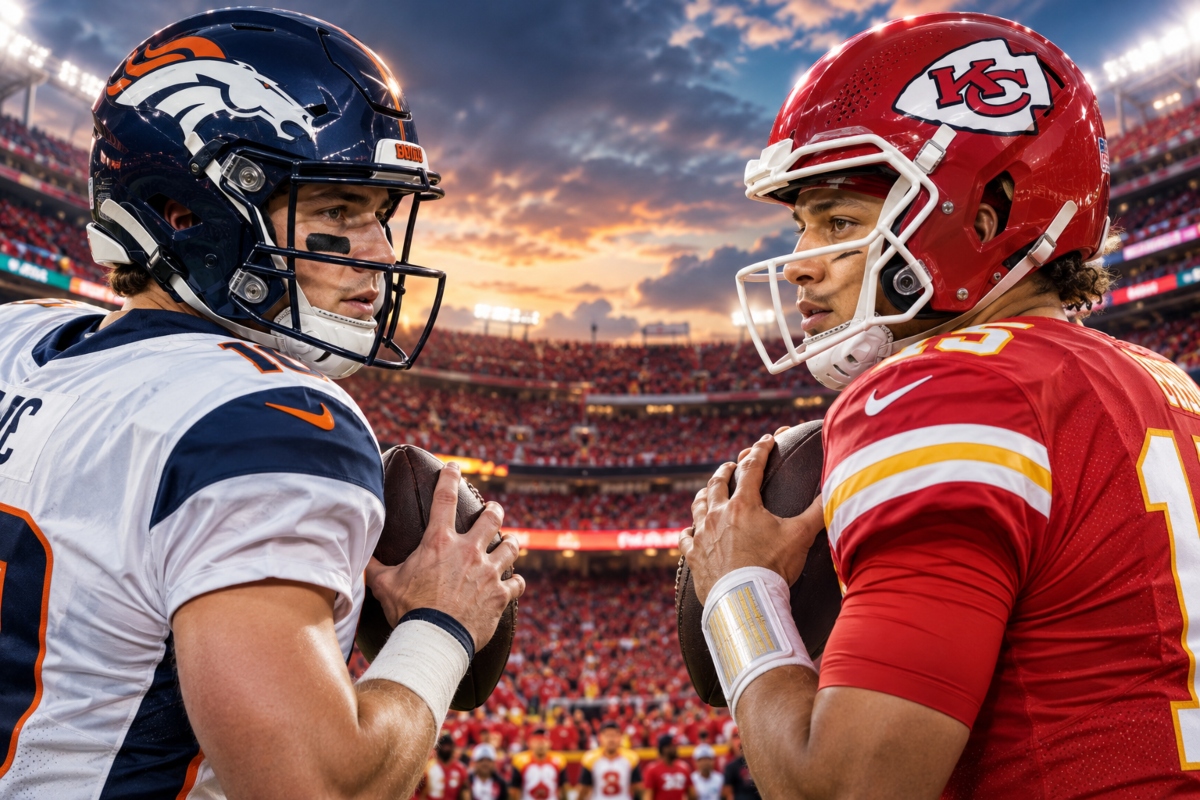 Broncos vs Chiefs: dónde ver el explosivo debut de Mahomes y Nix en la NFL 2026