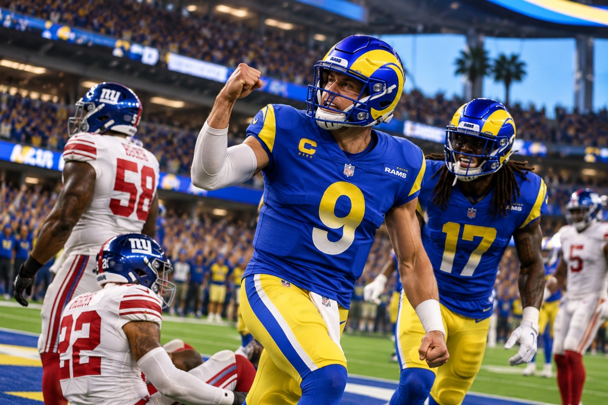 The Rams bounce back in Los Angeles and crush the Falcons 28-6 after their setback in Australia