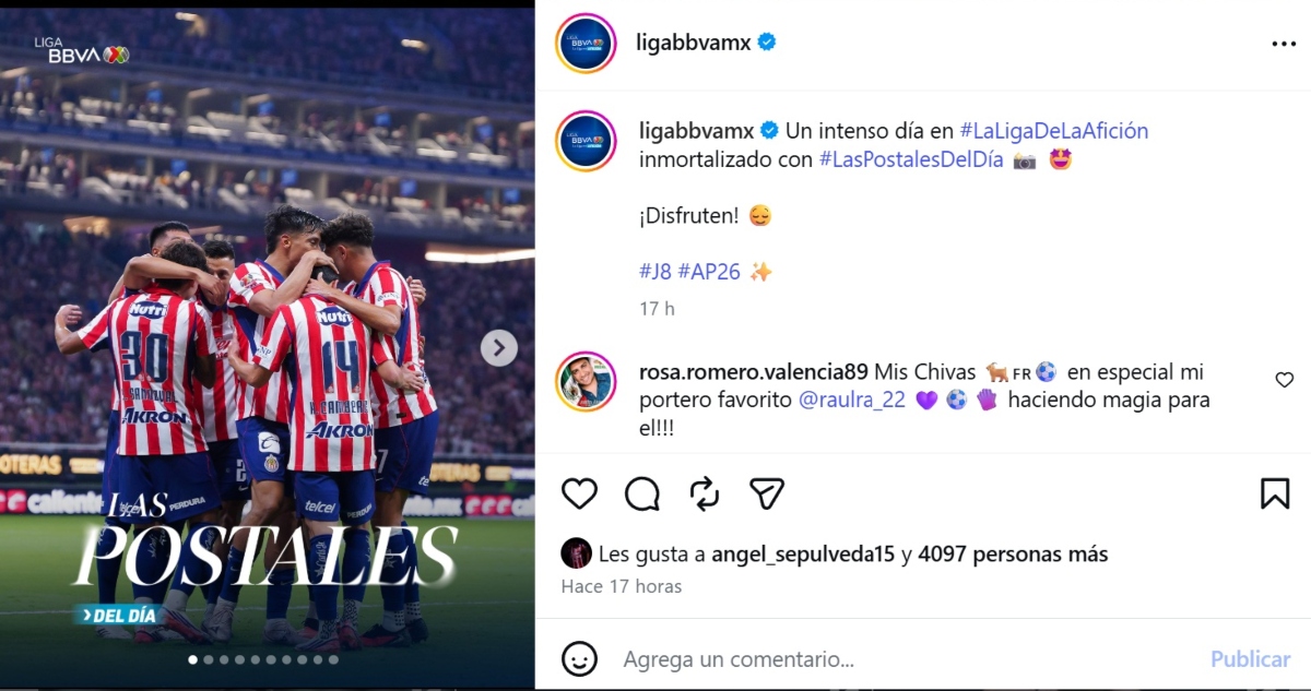 Liga MX Chivas toma el liderato