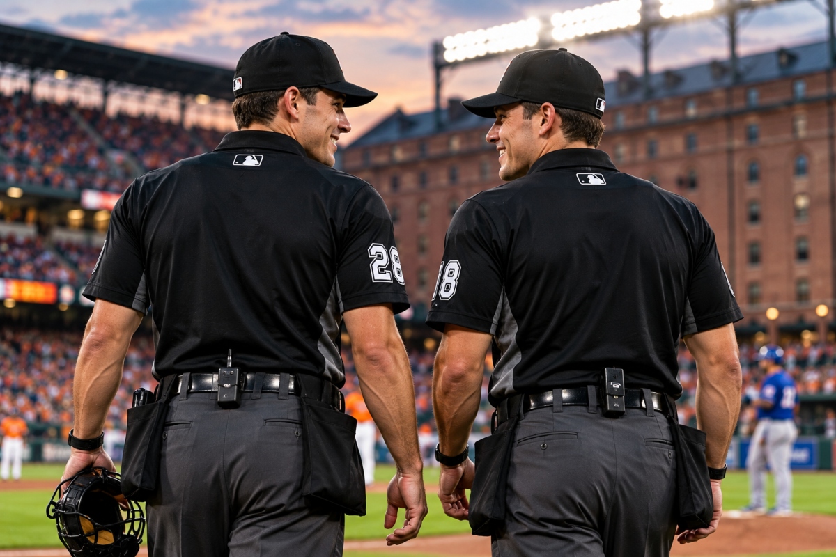¡Historia en MLB! Gemelos cumplen un sueño y arbitran juntos por primera vez