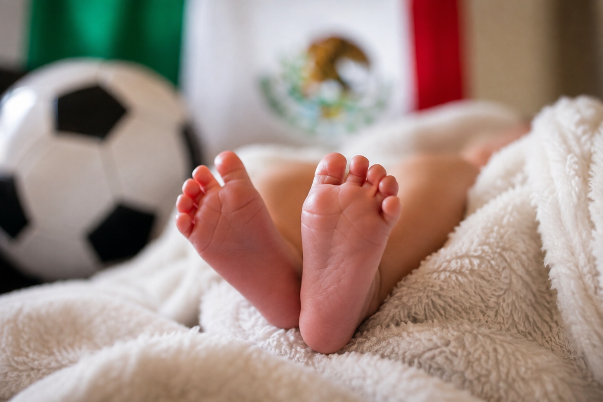 ¡La fiebre del Mundial llegó al Registro Civil! Bebé mexicano es llamado “Isisi” por el famoso “¿Y si sí?”