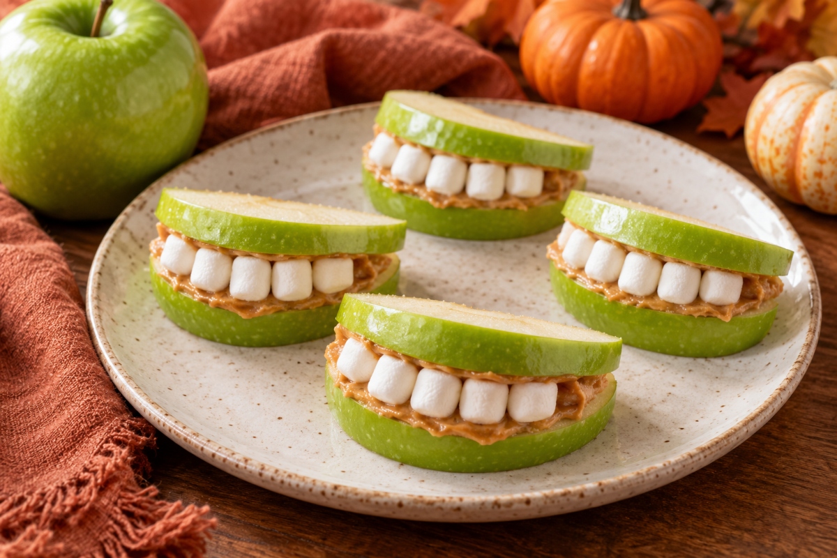 Recetas infantiles para Halloween, Bocas Monstruosas de Manzana, Halloween, Lifestyle, Nueva Onda