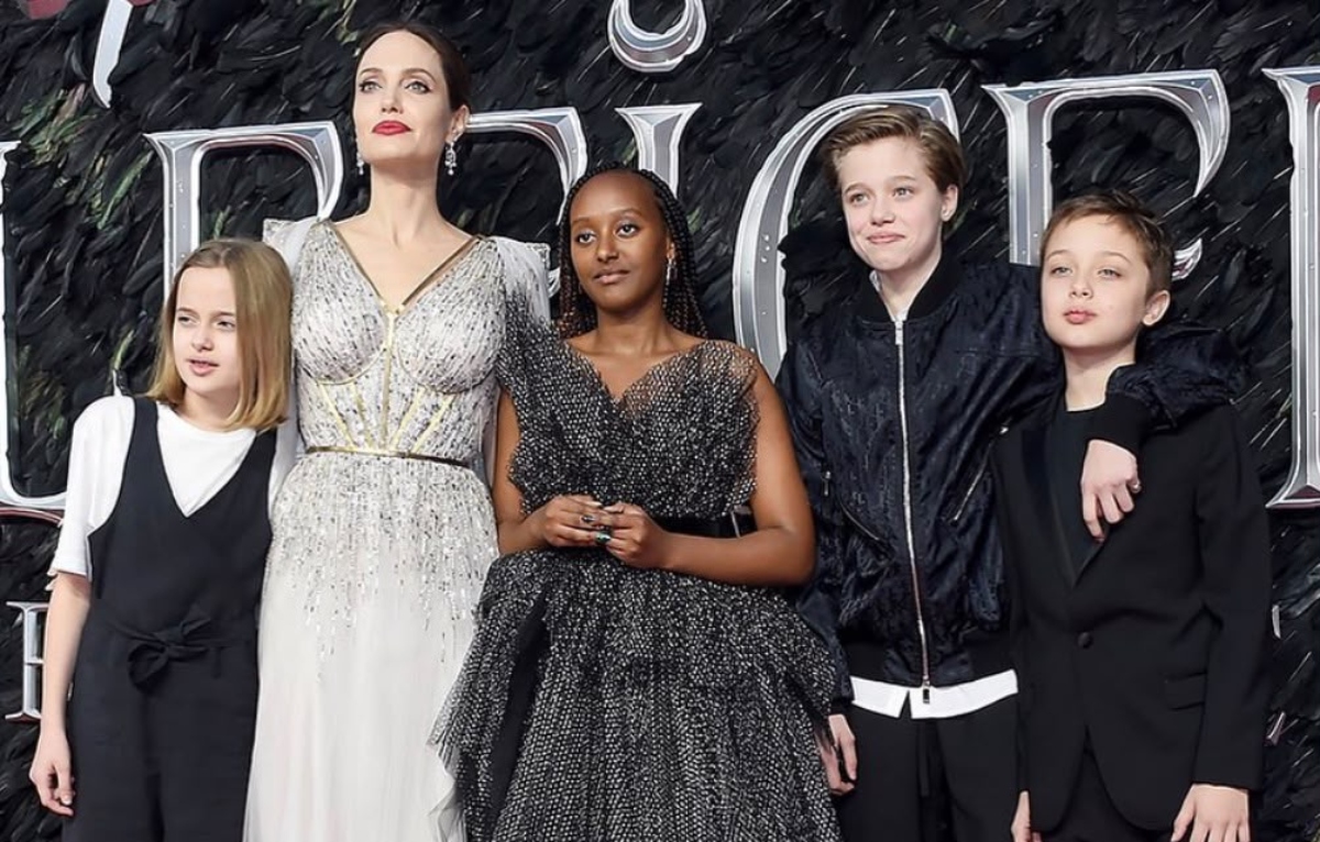 Zahara, hija de Angelina Jolie y Brad Pitt ya es la tercera en quitarse el apellido del actor