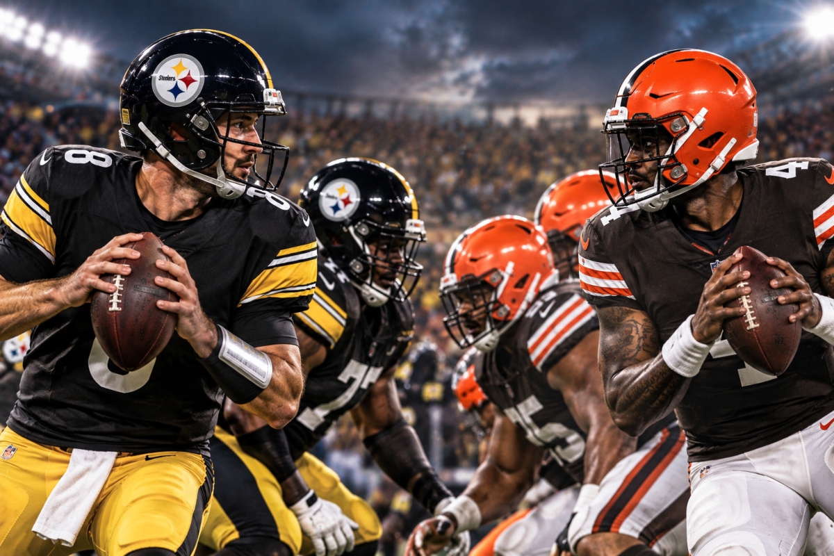 Steelers vs Browns EN VIVO: horario y dónde ver el Thursday Night Football en Estados Unidos