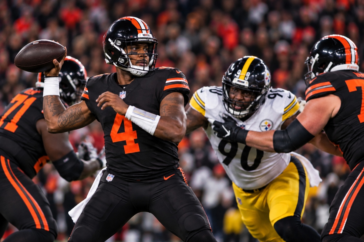 Deshaun Watson impulsa a Cleveland: Browns ganan 27-24 y celebran su tercera victoria