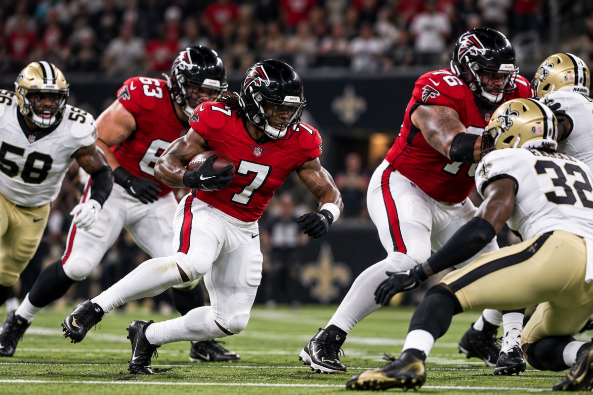Atlanta arruina la emotiva noche de los Saints y domina Nueva Orleans en el aniversario de Katrina
