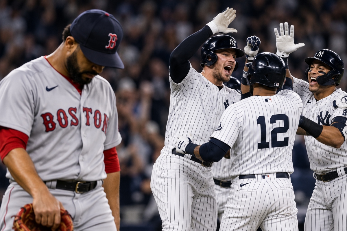 Yankees aplastan a Red Sox y los eliminan de los playoffs MLB 2026